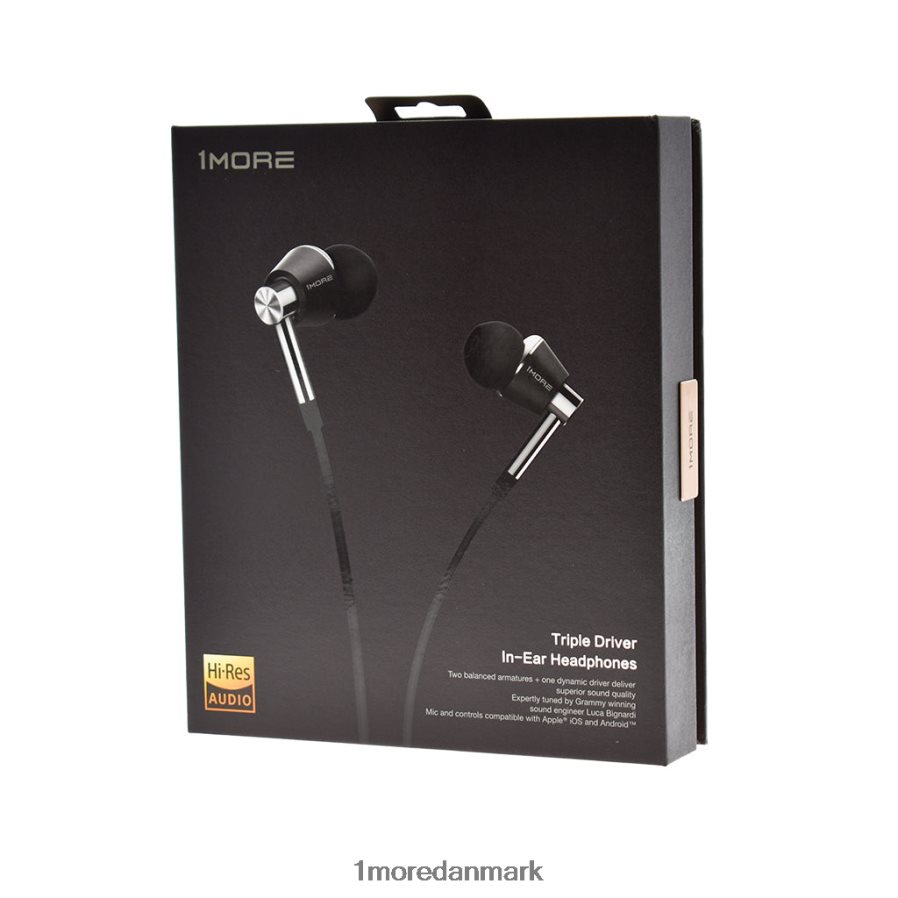 1MORE triple driver in-ear hovedtelefoner N662X22 hovedtelefoner sølv