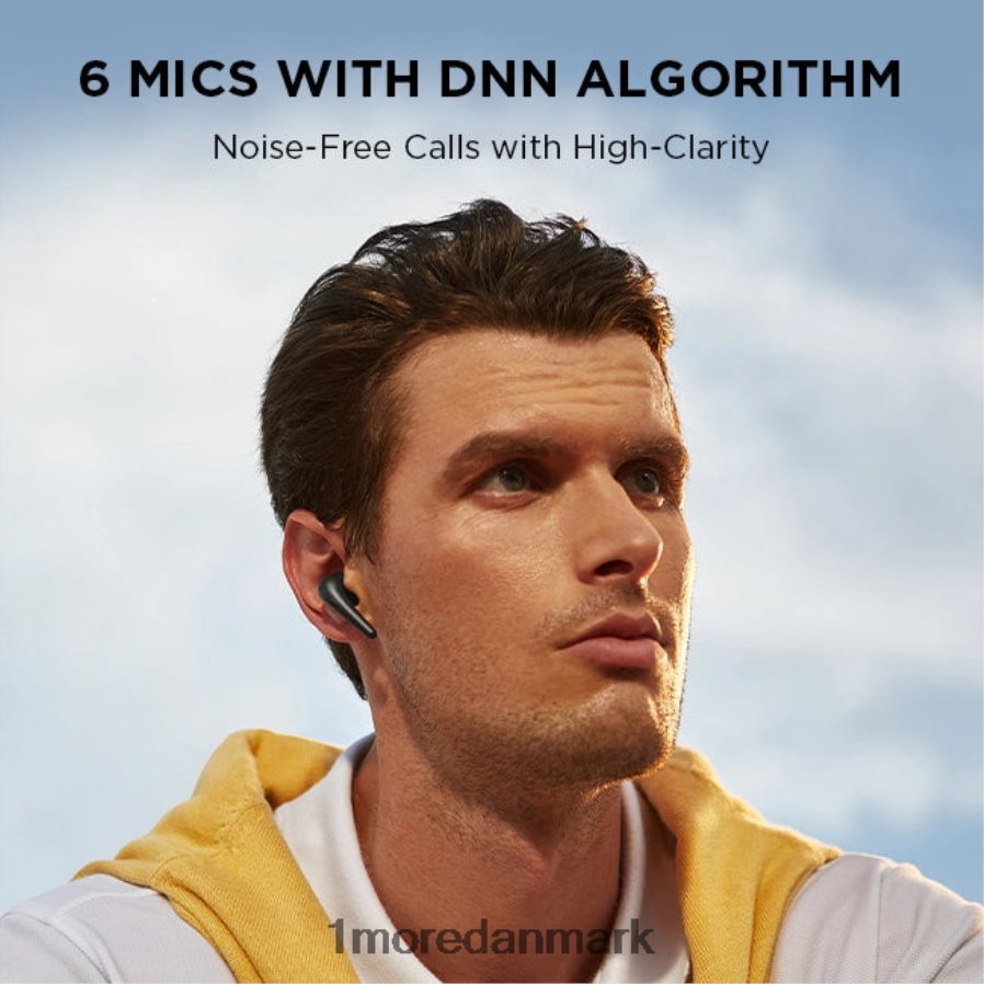 1MORE aero ægte trådløse aktive støjreducerende hovedtelefoner N662X17 hovedtelefoner hvid