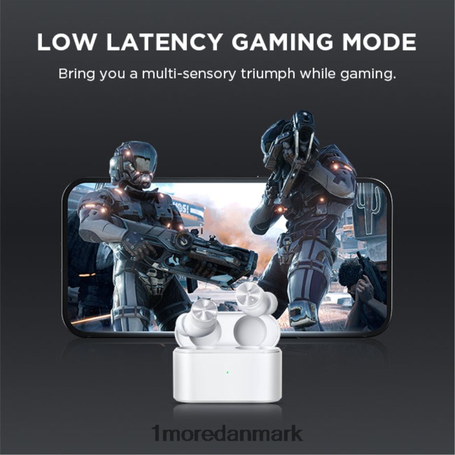 1MORE pistonbuds pro ægte trådløse aktive støjreducerende hovedtelefoner N662X14 hovedtelefoner hvid