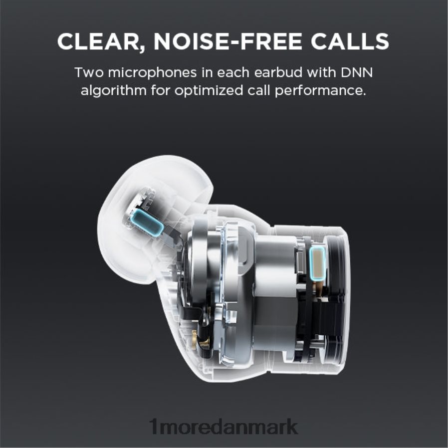1MORE pistonbuds pro ægte trådløse aktive støjreducerende hovedtelefoner N662X15 hovedtelefoner sort